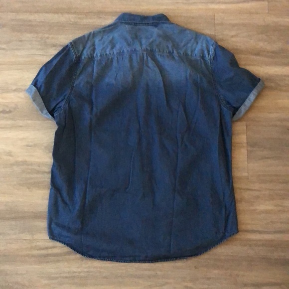 Calvin Klein Jeans Short Sleeved Button-Up - Picture 2 of 5